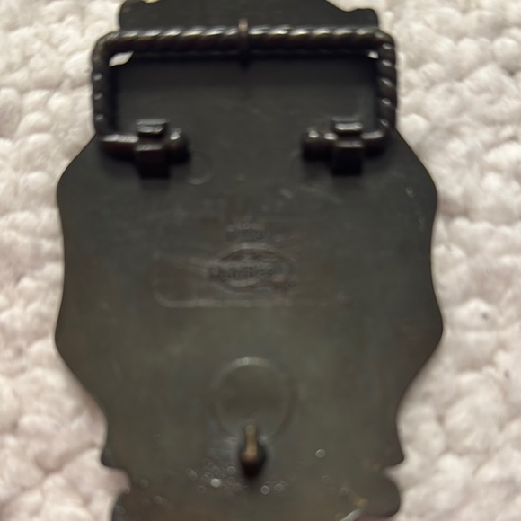 Vintage Rare 70’s Porsche “Nothing Even Comes Close” Belt Buckle by Raintree - Picture 2 of 3